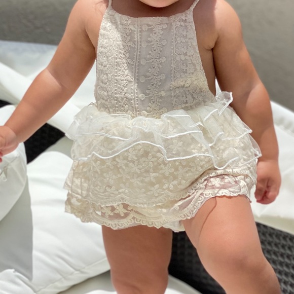 Beautiful Boho romper toddler girl size 2T - Picture 1 of 9